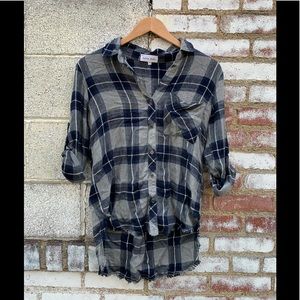 Bella Dahl Rough Hem Flannel